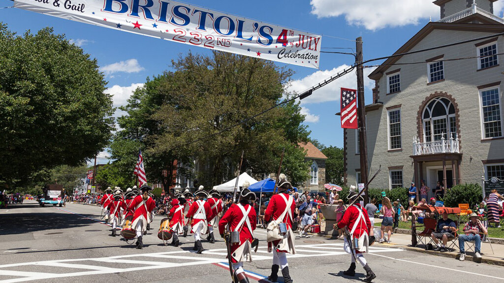 Bristol Rhode Island July 4th Parade 2017