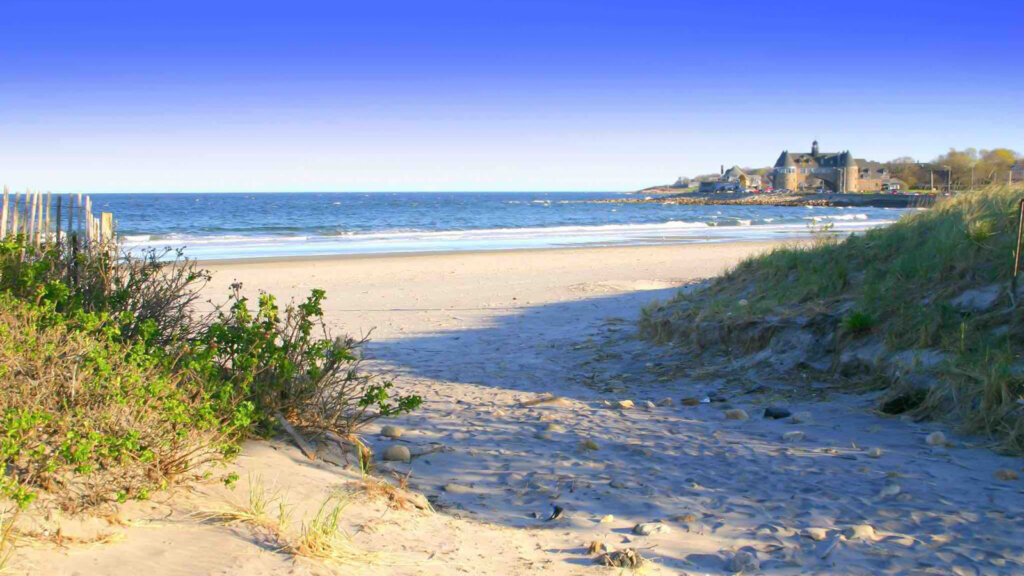 Narragansett Town Beach in Narragansett, RI